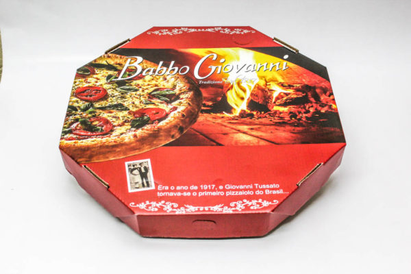 Caixas personalizadas para pizzas
