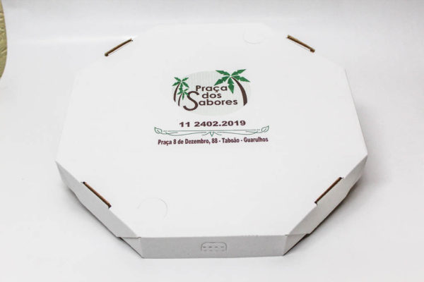 Caixas personalizadas para pizzas