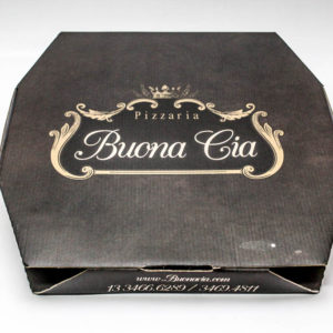 Caixas personalizadas para pizzas