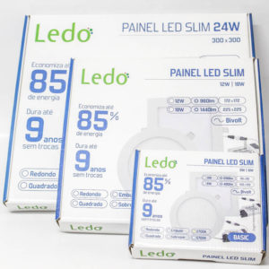 Embalagens para luminárias em diversos modelos e formatos